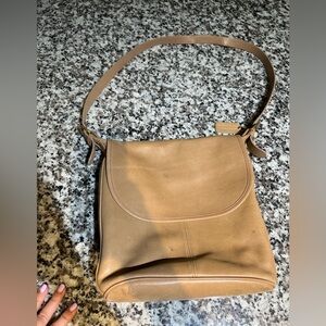 Vintage coach shoulder bag